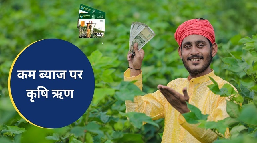Farmers can get agricultural loans by using Kisan Credit Card at low-interest rates.