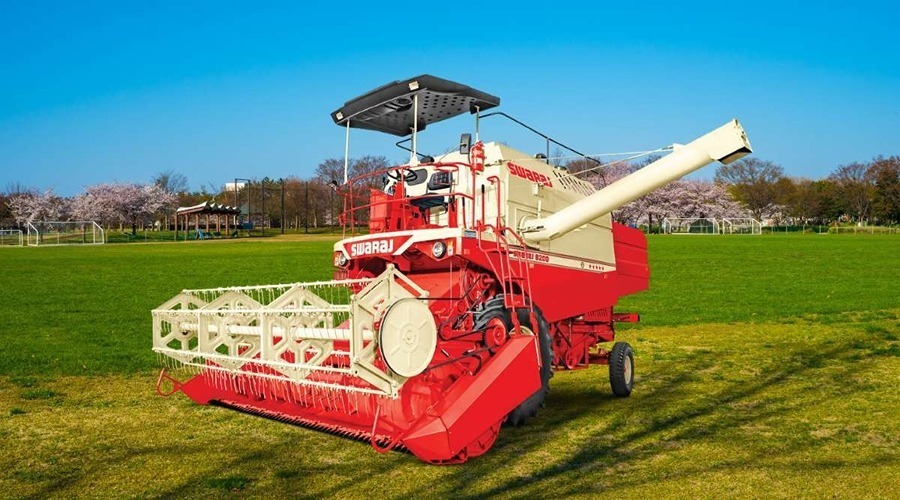 M&M LTD's Division Swaraj tractor launched Swaraj 8200 Smart Harvester for farmers