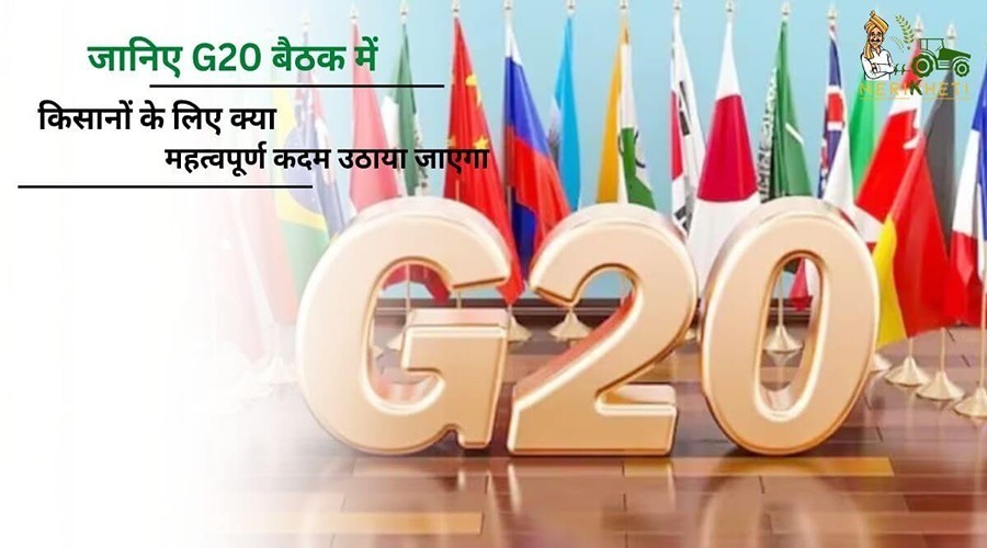 जानिए G20 बैठक में किसानों के लिए क्या महत्वपूर्ण कदम उठाया जाऐगा