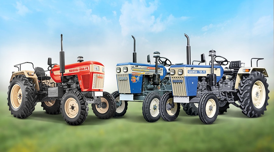  Information about the top 5 Swaraj tractors of India that do more work with less fuel consumption.