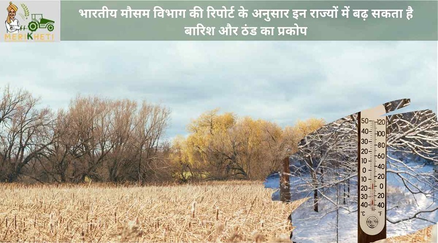 भारतीय मौसम विभाग की रिपोर्ट के अनुसार इन राज्यों में बढ़ सकता है बारिश और ठंड का प्रकोप