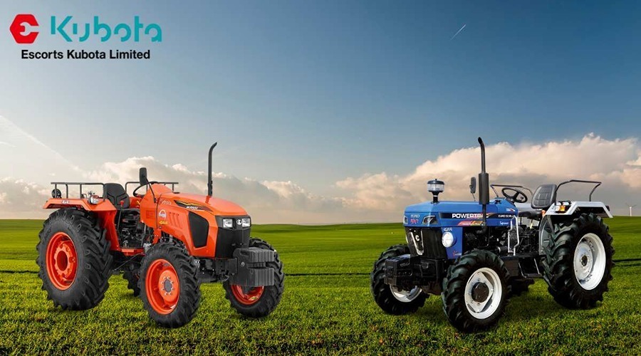 Escorts Kubota tractor sales report November 2023